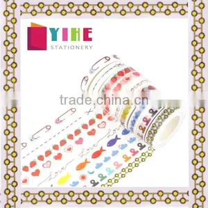 8mm*10m Pattern Washi Tape for Planner Accessories thumbnail-1