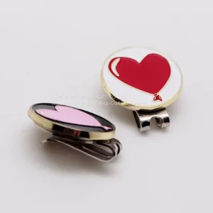 Custom Cap Clip Magnetic Golf Hat Clips With Ball Marker thumbnail-2