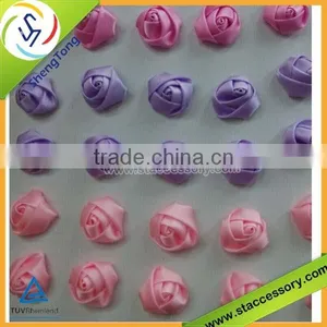 Decorative Ribbon Flowers Handmade Ribbon Flower Decoration thumbnail-1
