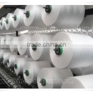 100% Dope Dyed Polyester Spun Yarn 18S-32S -recycled Polyester Spun Yarn for Knitting thumbnail-5