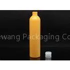 Boston Round Shoulder HDPE Plastic Pump Bottles 200ml With Flip Top Cap thumbnail-1
