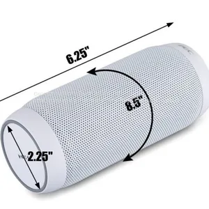 LED Stere Support TF Card FM Radio Wireless NFC Super Bass Subwoofer Sound Box Portable Speaker thumbnail-3