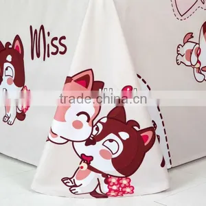 New Original Lovely Cartoon Bedding Set 4pcs,for Kids and Lovers thumbnail-4