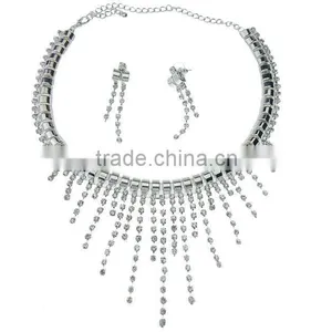 Amazing Cheap Hot Selling Factory Price .com Wholesale Fashion Jewelry Set Top Quality Bridal Jewelry Sets thumbnail-1