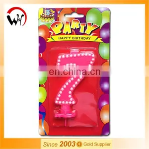2014 Hot Sale Wholesale Baby Birthday Party Number Candle thumbnail-4