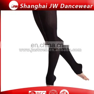 Black Footless Dance Tights thumbnail-1