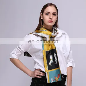 TOROS Stylish Oversized Colorful Horse Scarf For Ladies thumbnail-1