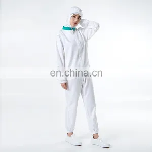 Fashion 100%Polyester White Food Factory Uniform thumbnail-6