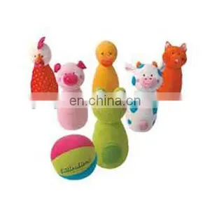 A Set of Soft Animal Styles Bowling Toys for Baby thumbnail-1