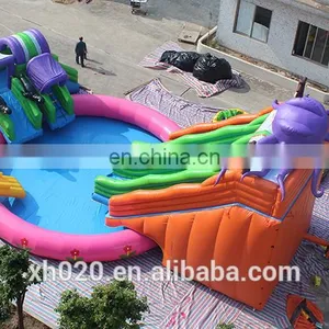 Commerical Giant Inflatable Octopus Water Slide Pool thumbnail-5