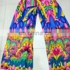 Indian Cotton Printed Designers Men Clothing Latest Model Trouser Cotton Printed Pants Wholesale Yoga Pant thumbnail-1
