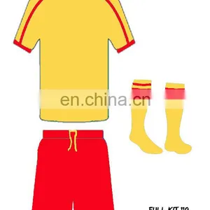 Cheap Soccer Uniform Fabric High Quality Polyester With Custom Design and Printing thumbnail-1