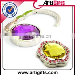 Fashion Cheap Metal Foldable Bag Hanger Table Hook thumbnail-1