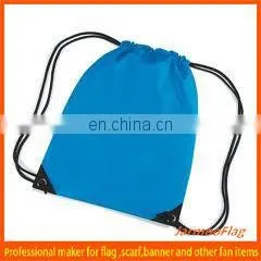 Double Printed Reusable Drawstring Bag Backpack thumbnail-1