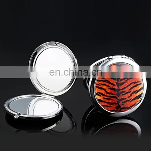 Customized Logo Printed With Epoxy Pet Dog Hand Mirror thumbnail-3