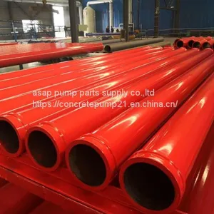Hardened Pipe Concrete Pump Pipe,own Factory Supply With Bottom Lowest Price and Relible Quanlity.spray Painting and Baked. thumbnail-4