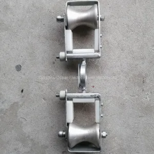 Double OPGW Pulley; Replacing Pulley; Fiber Cable Replace Roller thumbnail-4