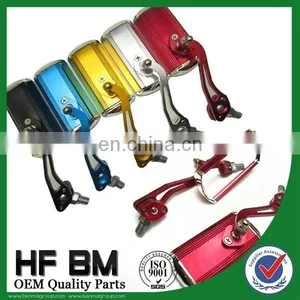 Hot Sell CNC Color Mirror Square, Street Bike Back Mirror Hot Sell Motorcycle Back Mirror thumbnail-1