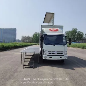 Dongfeng 4x2 Mini Mobile Stage Truck thumbnail-2