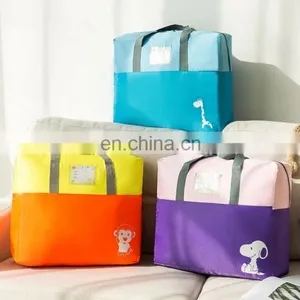 Hot Selling Children's Storage Bag Waterproof Clothing Travel Bag Handle Children's Quilt Storage Bag thumbnail-1