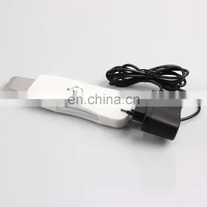 2018 Deep Clean Facial Skin Scraper Electric Ultrasonic Skin Scrubber for Beauty Whitening Facial Machine thumbnail-3