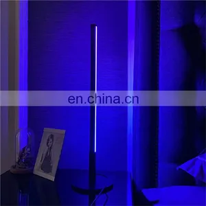 Customed 2021 Amazon Modern Minimalist LED Bedside Table Lamp for Home Decor Remote Control Colorful Night Light thumbnail-6
