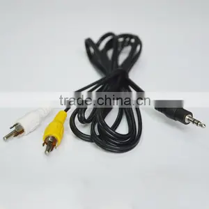 Speaker Application 3.5mm Stereo to 2 Rca av Cable 1m thumbnail-2