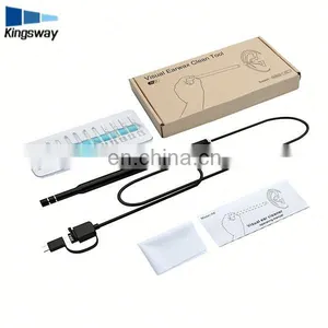 Electric Ear Cleaner With 6LEDs Camera Endoscope USB,TYPE-C Ports thumbnail-1