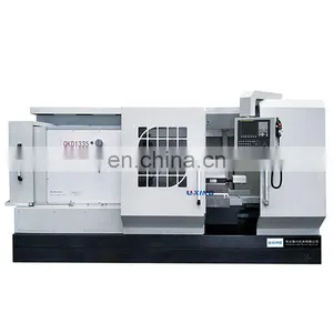 Heavy Duty Flat Bed Automatic Cnc Pipe Thread Threading Lathe Machine QK1313 for Pipes thumbnail-3
