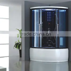 Luxury Design Corner Freestanding Rectangle Acrylic Steam Shower Room thumbnail-1
