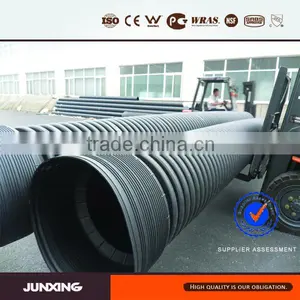 New Zealand Market Hdpe Culvert Pipes in Road and Rail-road Construction 300mm x 6m thumbnail-1
