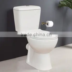 Hot Selling Washdown Ceramic Two Piece Toilet Bathroom Sanitary Ware thumbnail-1
