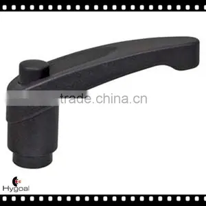 Black Thermoplastic Clamp Handle With Brass Thread Insert thumbnail-1