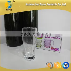 330ml Clear Round Glass Cup for Wine Juice Drinking thumbnail-3