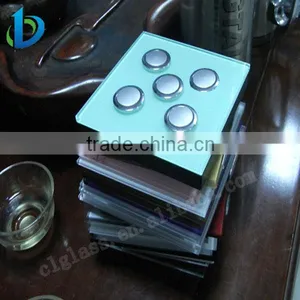 Luxury Crystal Glass Touch Panel Dimmer Light Switch With Good Quanlity and Competitive Price thumbnail-1