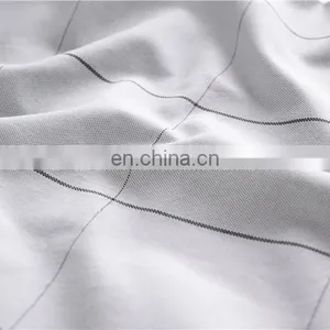 Large Stock Top Quality Smooth Soft Hometextile Plaid Printed Fabric for Dress thumbnail-5