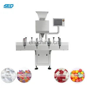 Online Support 8 Channel Automatic Gummy Bear Soft Candy Counting Machine thumbnail-1