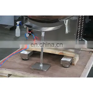 50 - 80 kg / Time Automatic Candy Peanut Coating Machine for Coating Chocolate thumbnail-5
