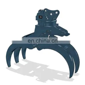 Log Grapple for Excavator , Excavator Grapple Bucket for Sale thumbnail-5