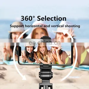 2022 NEW B-t Wireless Selfie Stick Mini Tripod Extendable Monopod With Led Light Remote Shutter For Android Phone thumbnail-3