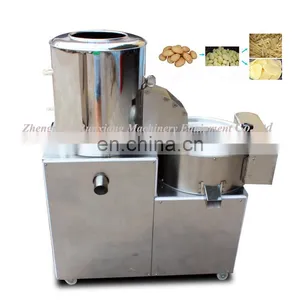 Automatic Industrial Sweet Potato Cassava Potatoes Washing Peeling and Cutting Slicing Machine thumbnail-4