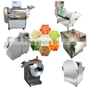 Industrial Leaf Root Vegetable Fruit Cutting Machine Sweet Potato Carrot Cutter Slicer Dicing Machine thumbnail-2