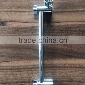 Adjustable Shower Arm /directional Shower Head Extension Arm/Chrome 11( In) Brass Directional Shower Arm/head Extension Arm thumbnail-1