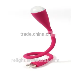 Silicon Coat LED USB Lamp Light for Notebook Keyboard With Multi Color thumbnail-1