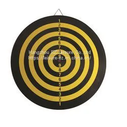 Double-Sided Play Flocking 2-in-1 Baseball Dartboard With Darts thumbnail-1