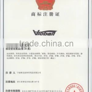 Vicball Certificate for Sports Products thumbnail-1