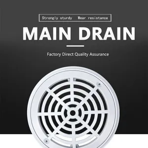 Circle Drain Plastic Fitting Cover Round Main Drain Accessories for Swimming Pool thumbnail-4