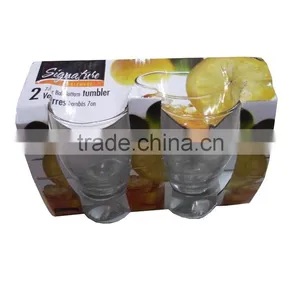 New Product Wholesale Drinkware Clear Glass Cup thumbnail-1