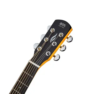 China Factory Wholesale 41inch Acoustic Guitar Kit - OTIS 41 Yusha DC Bucket Bright Laminated Top M-19 thumbnail-2