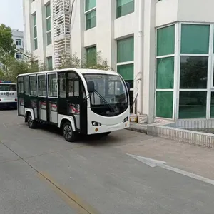 14-seater Enclosed Electric Sightseeing Vehicle With Doors for Parks, Schools and Scenic Spots in Xuzhou thumbnail-4
